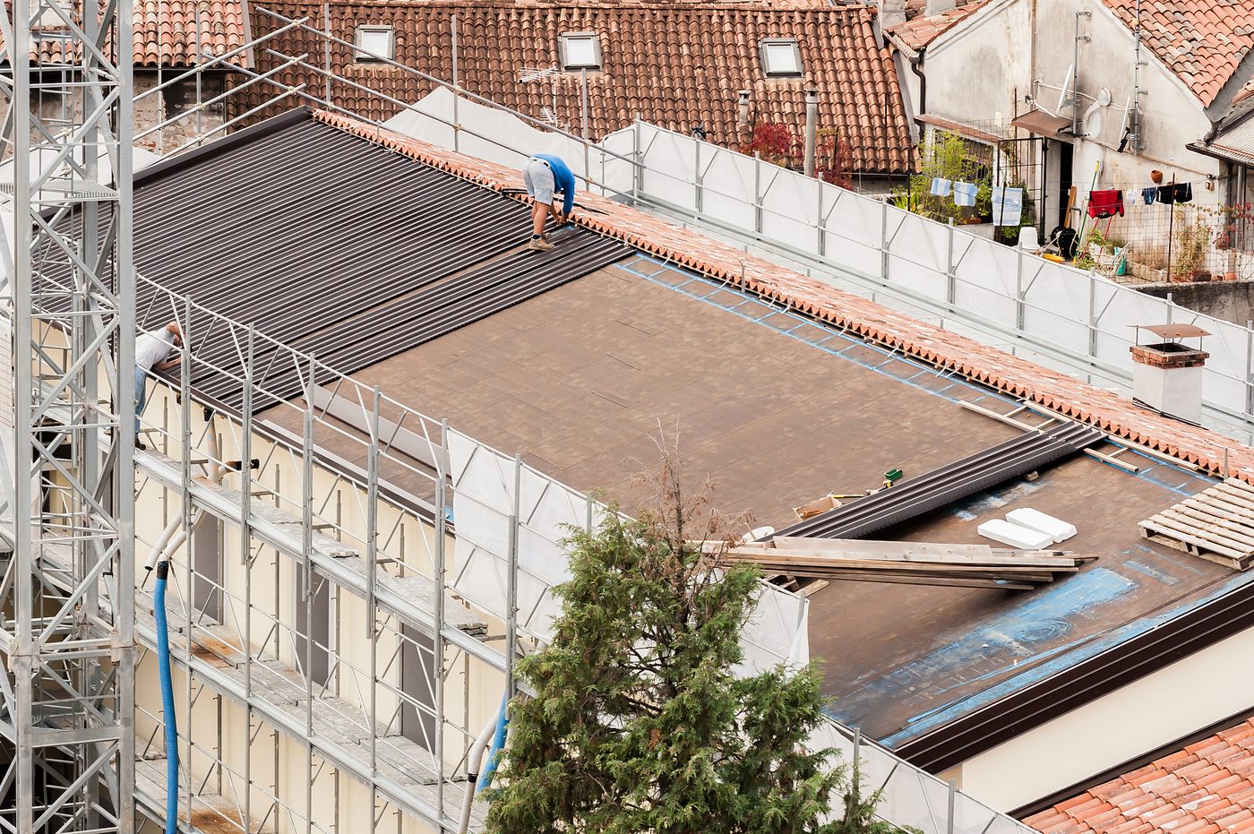 Rénovation énergétique de copropriété — immeuble collectif