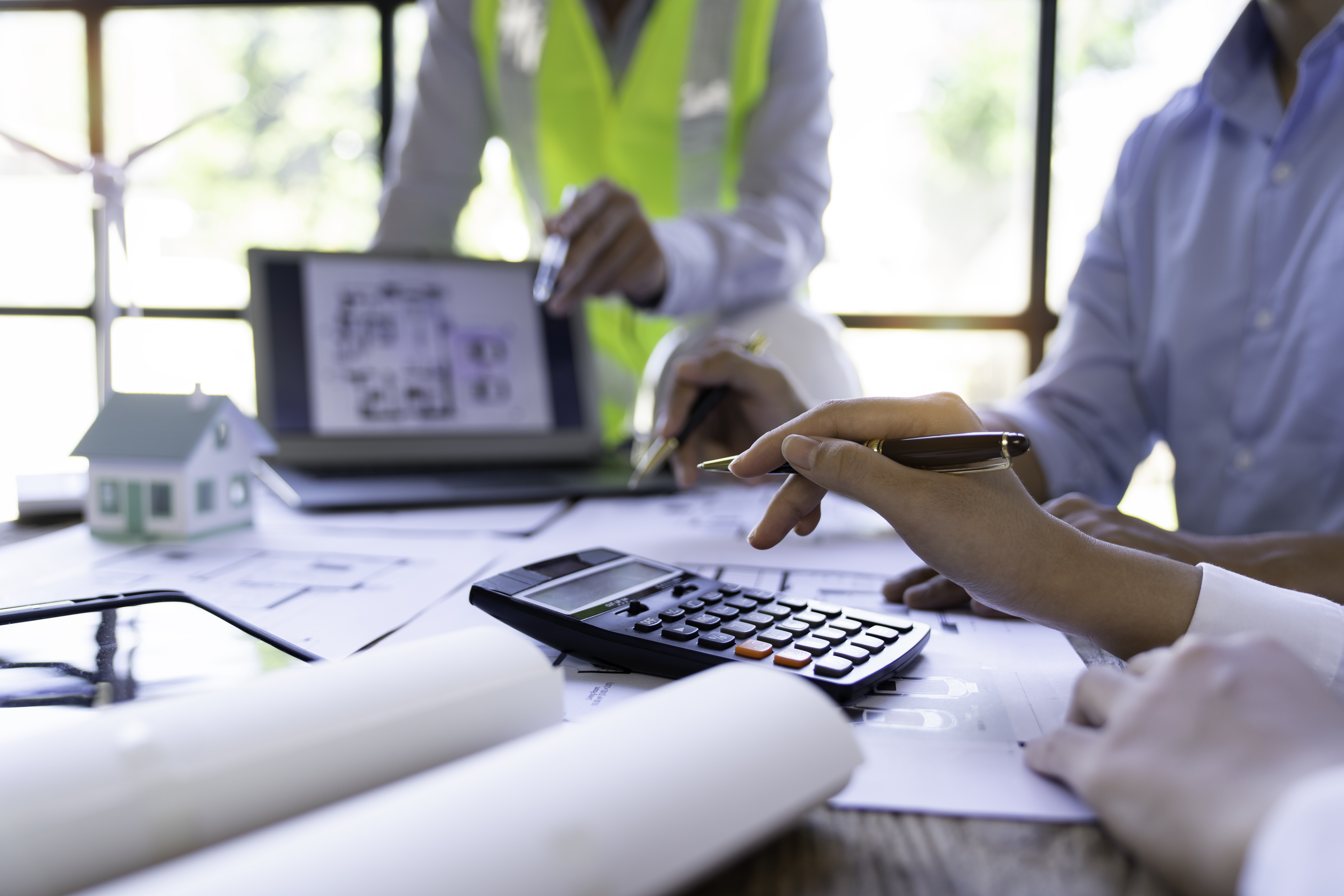 Réunion de paiement de travaux en copropriété et appels de fonds