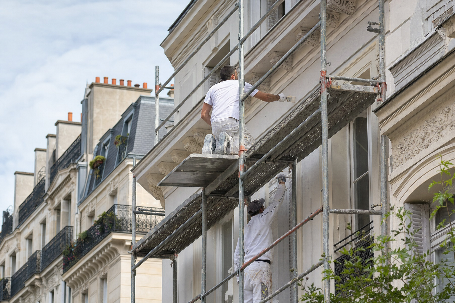 Prix ravalement façade copropriété au m² en 2026