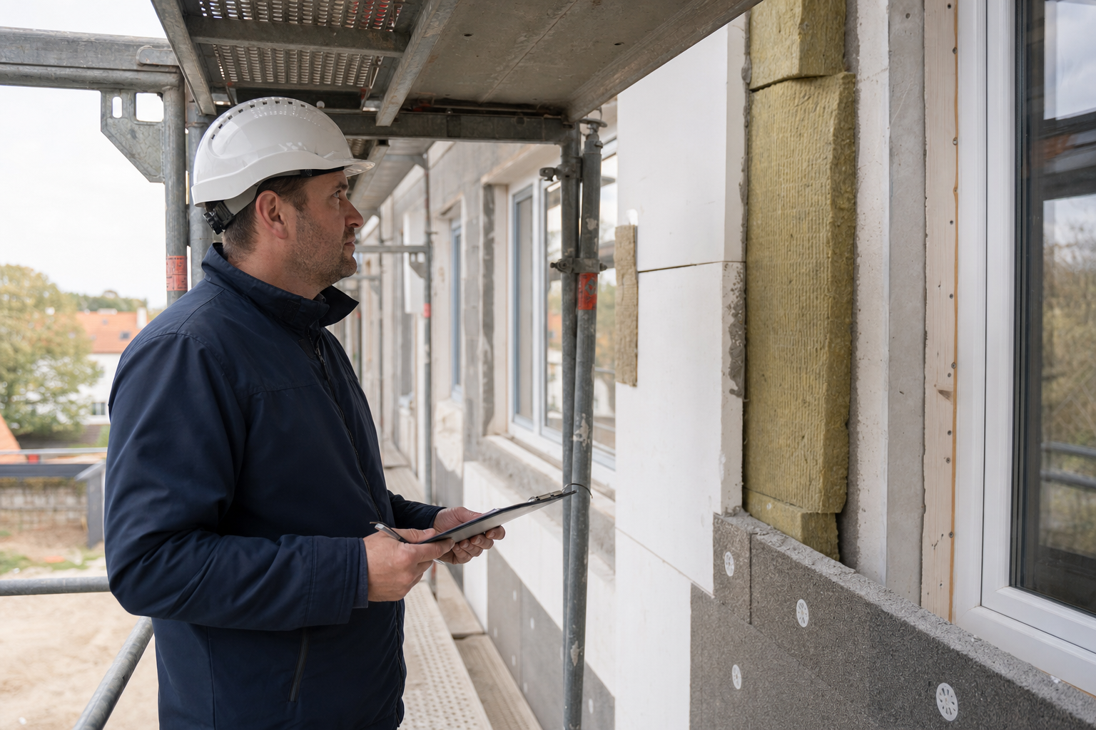 Suivi de chantier par l'assistant à maîtrise d'ouvrage Oreno