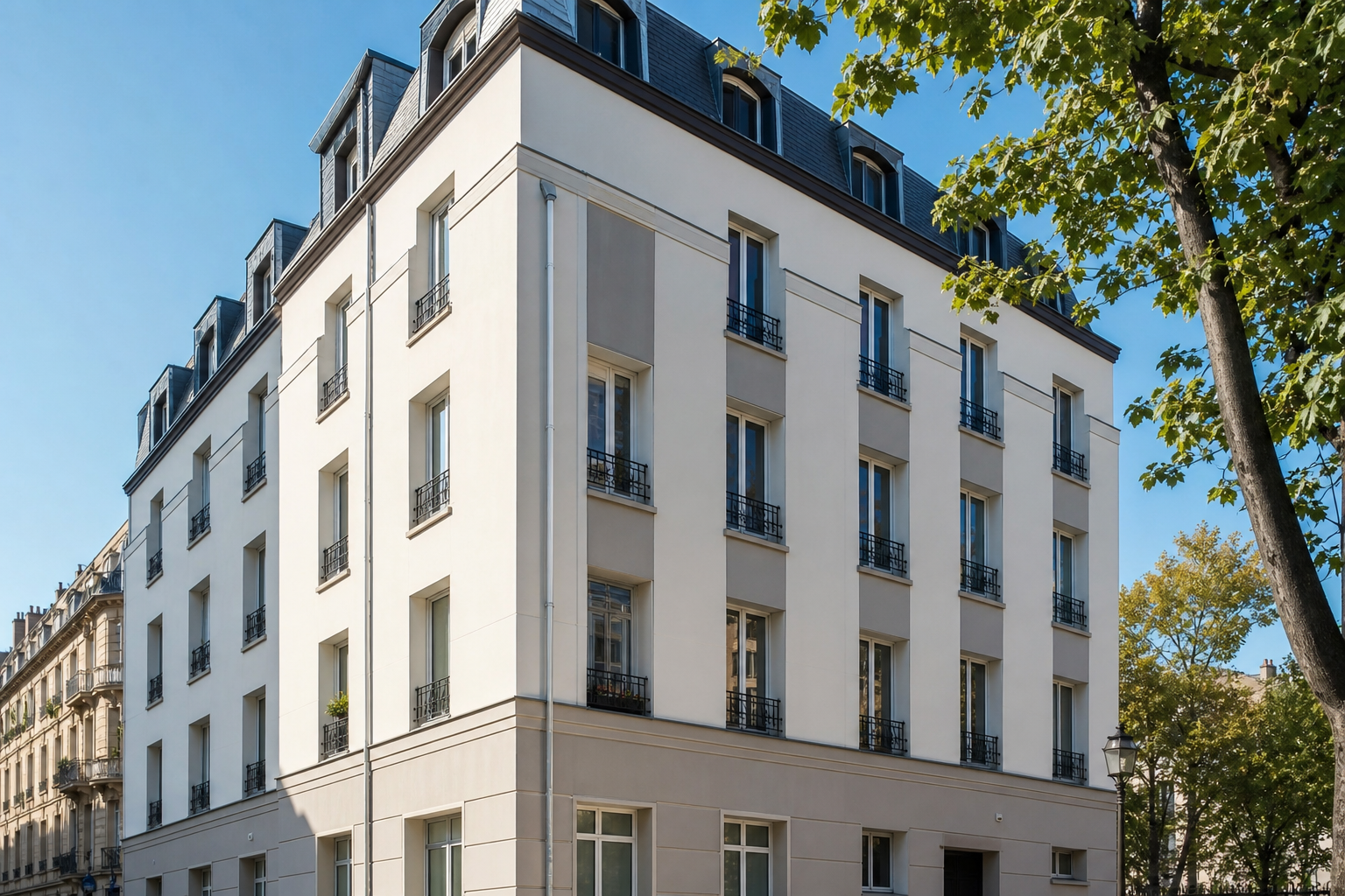 Immeuble rénové après mobilisation des primes CEE — Résidence Horizon